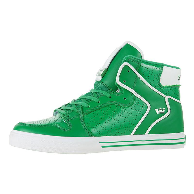 Supra VAIDER Sneaker High Damen Grün Bestellen IZFLE6254